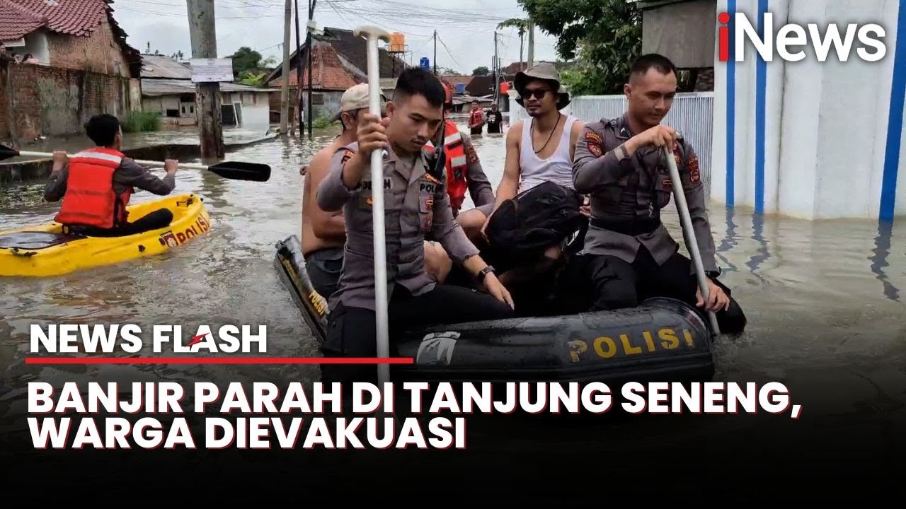 Banjir 2 Meter di Bandar Lampung, Ribuan Rumah Terendam | News Flash