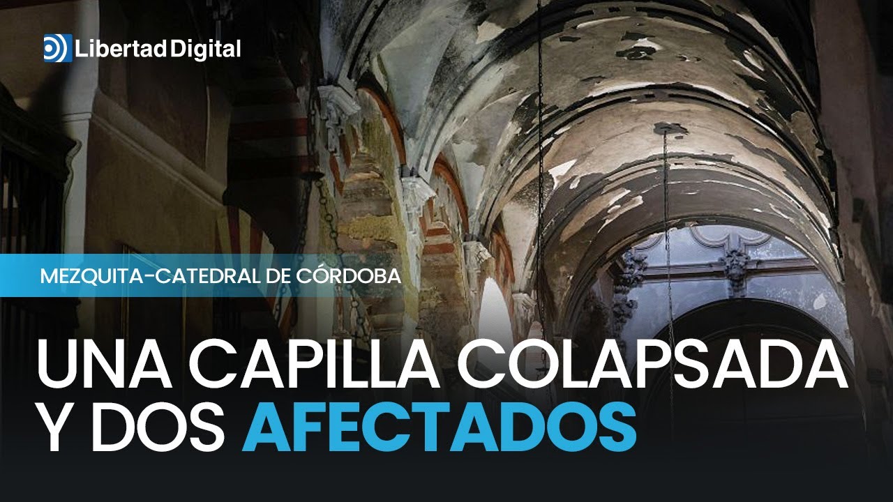 Los daños del incendio en la Mezquita-Catedral de Córdoba: una capilla colapsada y dos afectadas