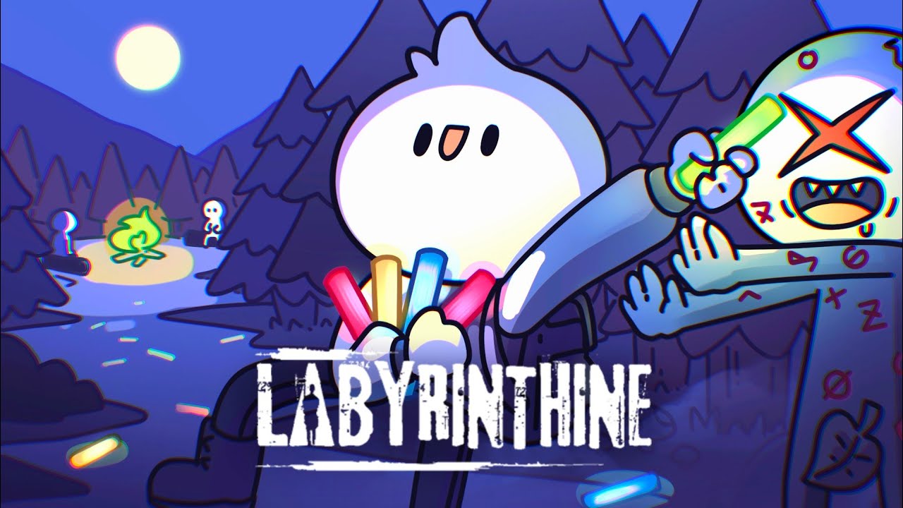 C'EST BON J'AI TROUVÉ DES BÂTONS LUMINEUX ON EST SAUVÉS (Labyrinthine)