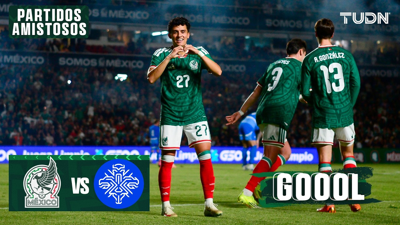 &iexcl;Gol de M&eacute;xico! Ledezma marca de cabeza | M&eacute;xico vs Islandia | Amistoso Internacional Mundial 2026