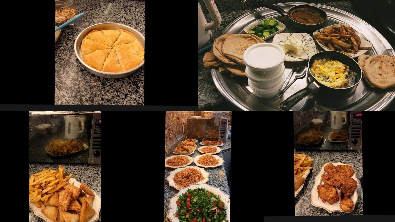 عزومه رمضان المفاجاه 🌙♥️واول سحور في بيتي 🥰طريقتي في تدبيل البانيه ♥️🥰