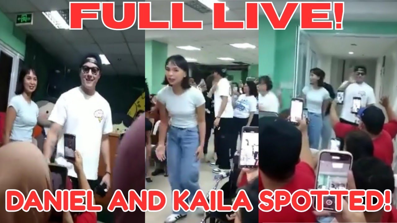 FULL LIVE! DANIEL PADILLA at KAILA ESTRADA MAG KASAMANG PUMUNTA SA FOUNDATION NI DJ 🤍🩷