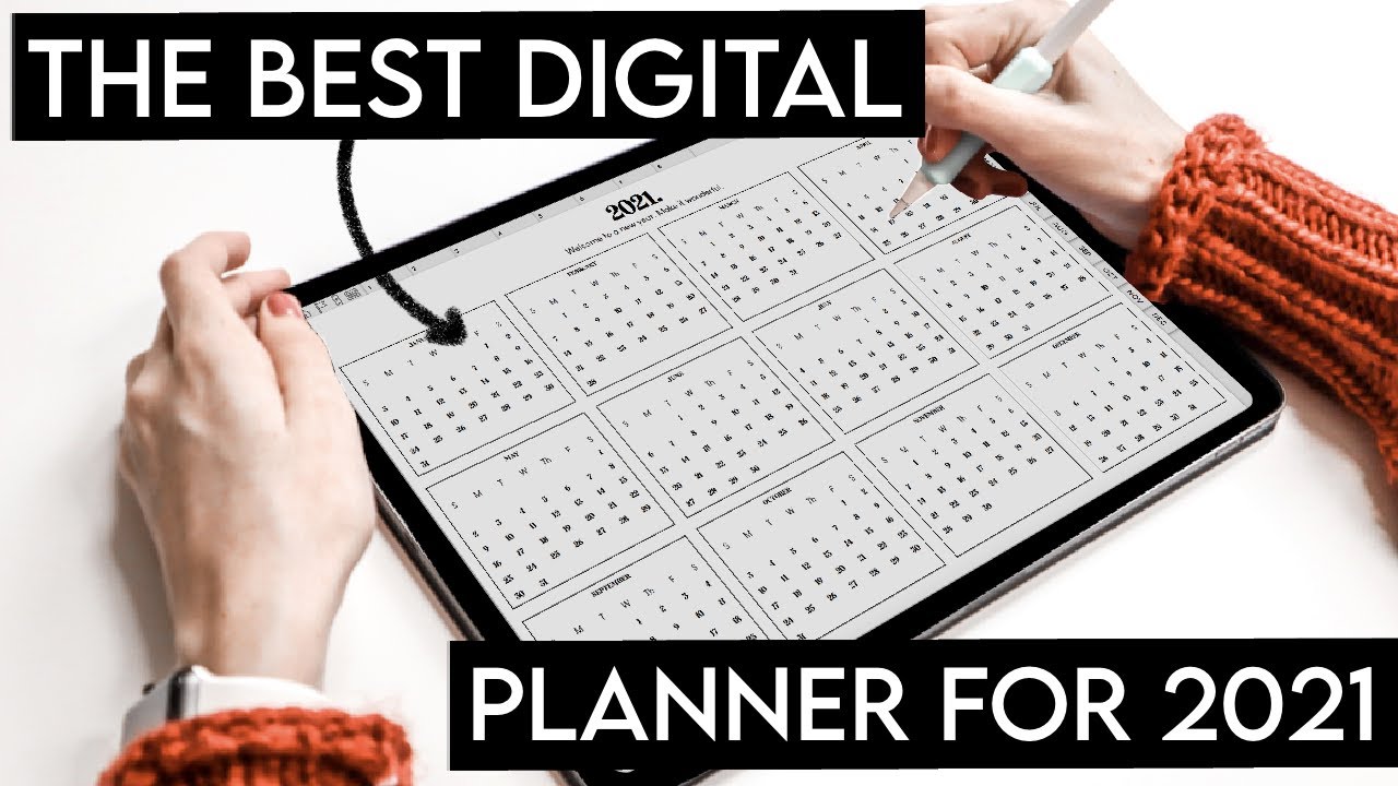 BEST Digital Planner Bundle for 2021! || Planner covers, stickers, + more!