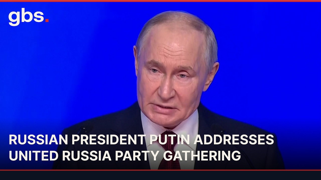 FULL ADDRESS: President Putin Delivers Speech at United Russia Party Meeting | AC1P