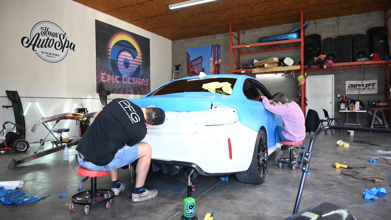 BMW M2 Wrap Process