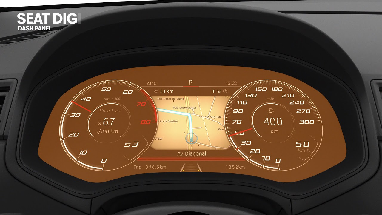 SEAT Car Essentials: SEAT Car Dash Panel | SEAT