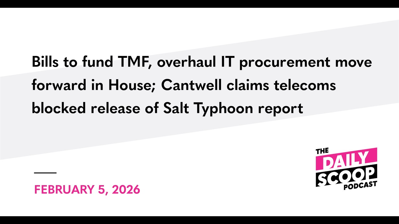 Bills to fund TMF, overhaul IT procurement move forward in House