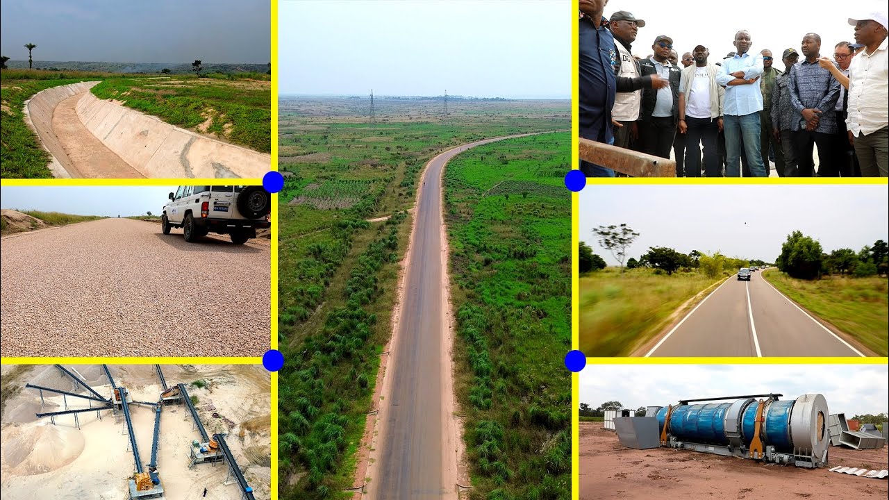 🚨KWILU : 70KM de construction de la RN20 entre Ingudi et Idiofa. Phase 1 des travaux... 