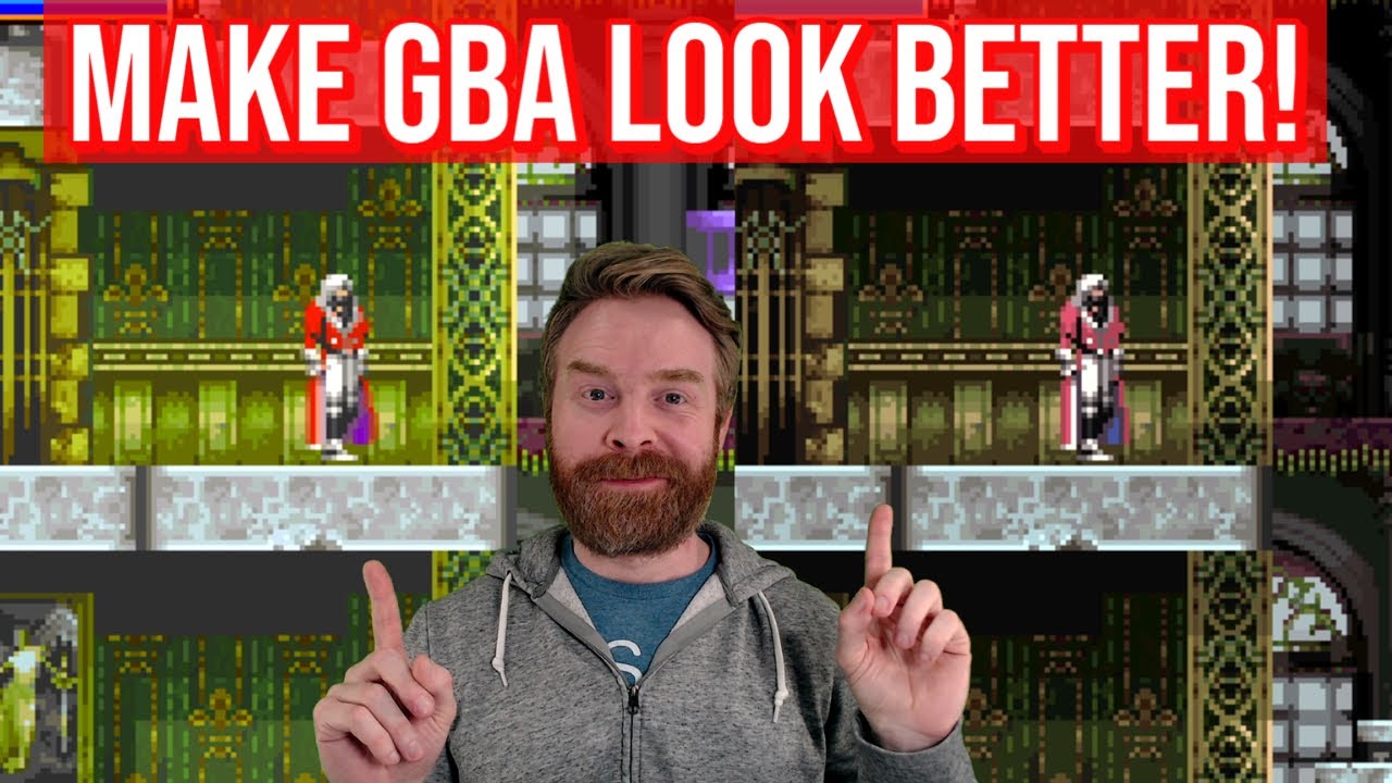 How to make GBA games look better in RetroArch (mGBA)