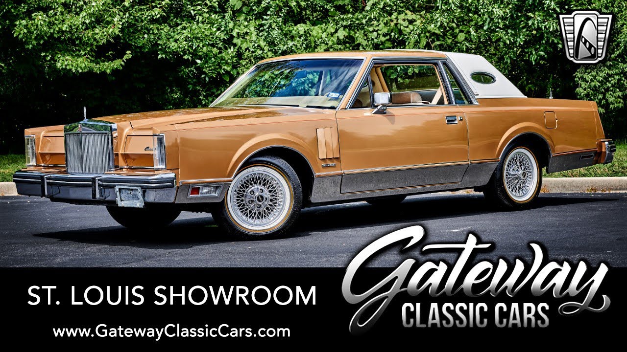 1982 Lincoln Continental MK VI Gateway Classic Cars St. Louis  #8861