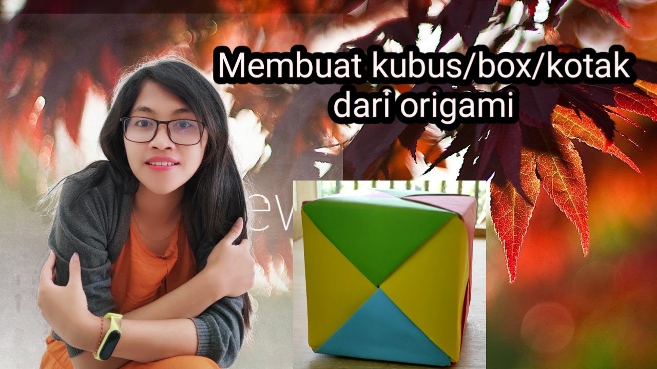 SBDP-Teknik Aplikasi lipat sambung membuat kotak origami//making box from origami papers