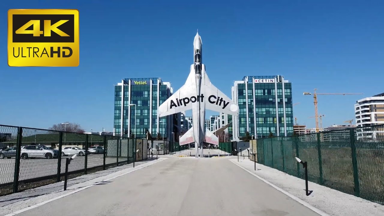 AIRPORT CITY - WEST 65  DRONE 4K