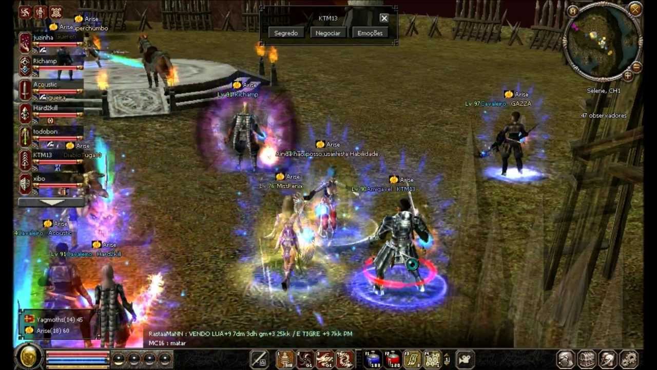 METIN2PT SELENE ARISE VS YAGMOTHS 4X