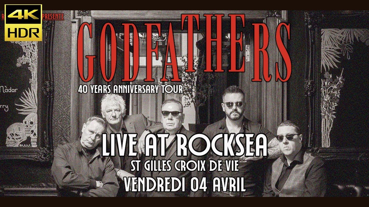 The Godfathers live at RockSea, Saint-Gilles-Croix-de-Vie, France - Highlights (April 4th, 2025)