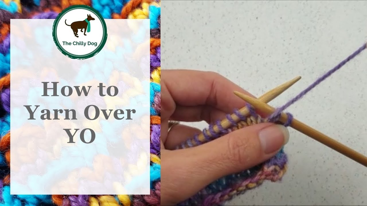 Knit Yarn Over (YO)