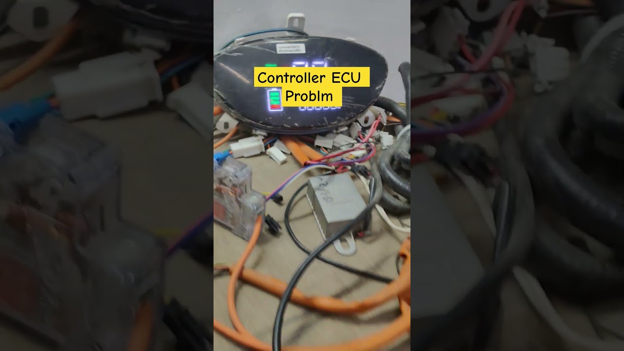 Electric Scooter ECU Problem Solve / EV Scooty Ecu Signal 2025 #shorts #evhindustan