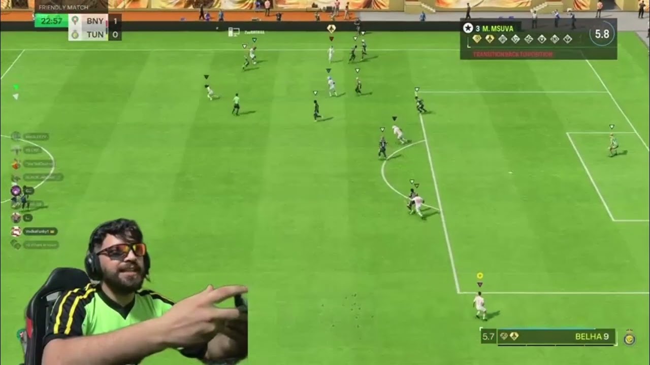 FC25 PRO CLUB : ILYASS ELMALIKI ANDD VODKA TEAM  VS TWANSSA TEAM😂😂😂😂
