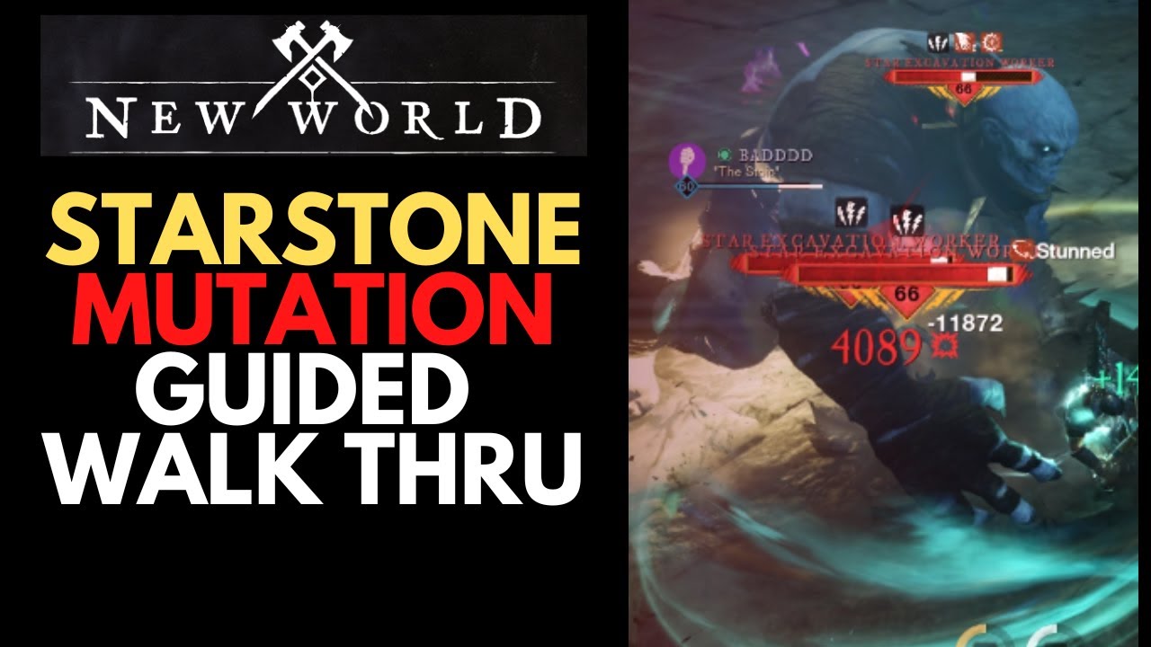 Starstone Guided Walk Thru: Tank PoV: How to Tank In New World