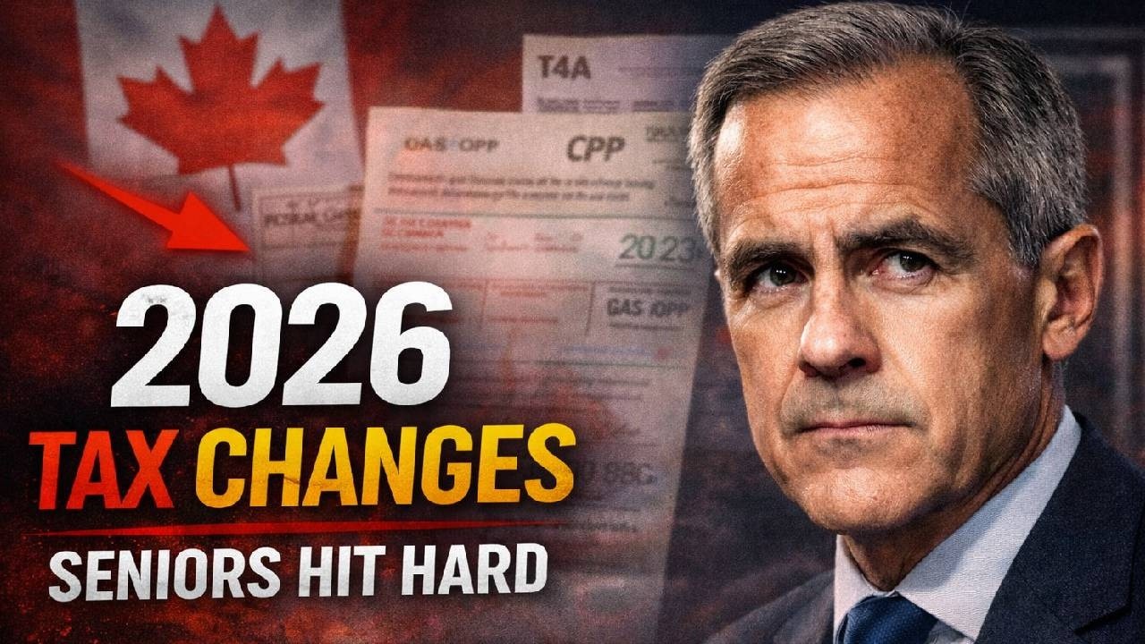 2026 CRA Tax Changes Rolling Out for Seniors Filing Returns — What Retirees Must Prepare For Now!