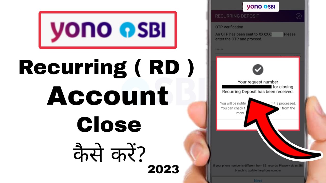Yono SBI se RD Account Close Kaise Kare 2023 | How to Close RD Account in Yono SBI | SBI RD Account
