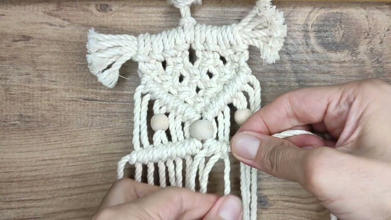 Makrome Baykuş Yapımı 🦉 Macrame Owl Making 🦉🤗