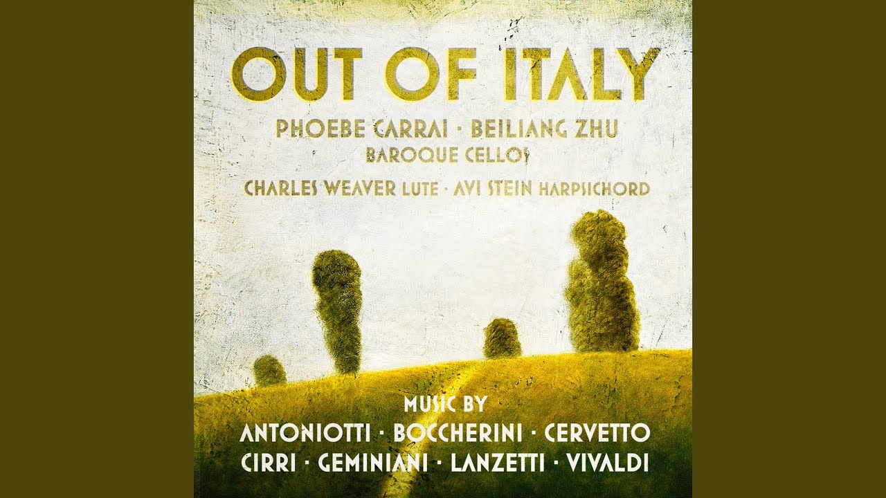 Sonata in A Minor, Op. 1, No. 5 for Cello & Basso Continuo: II. Allegro
