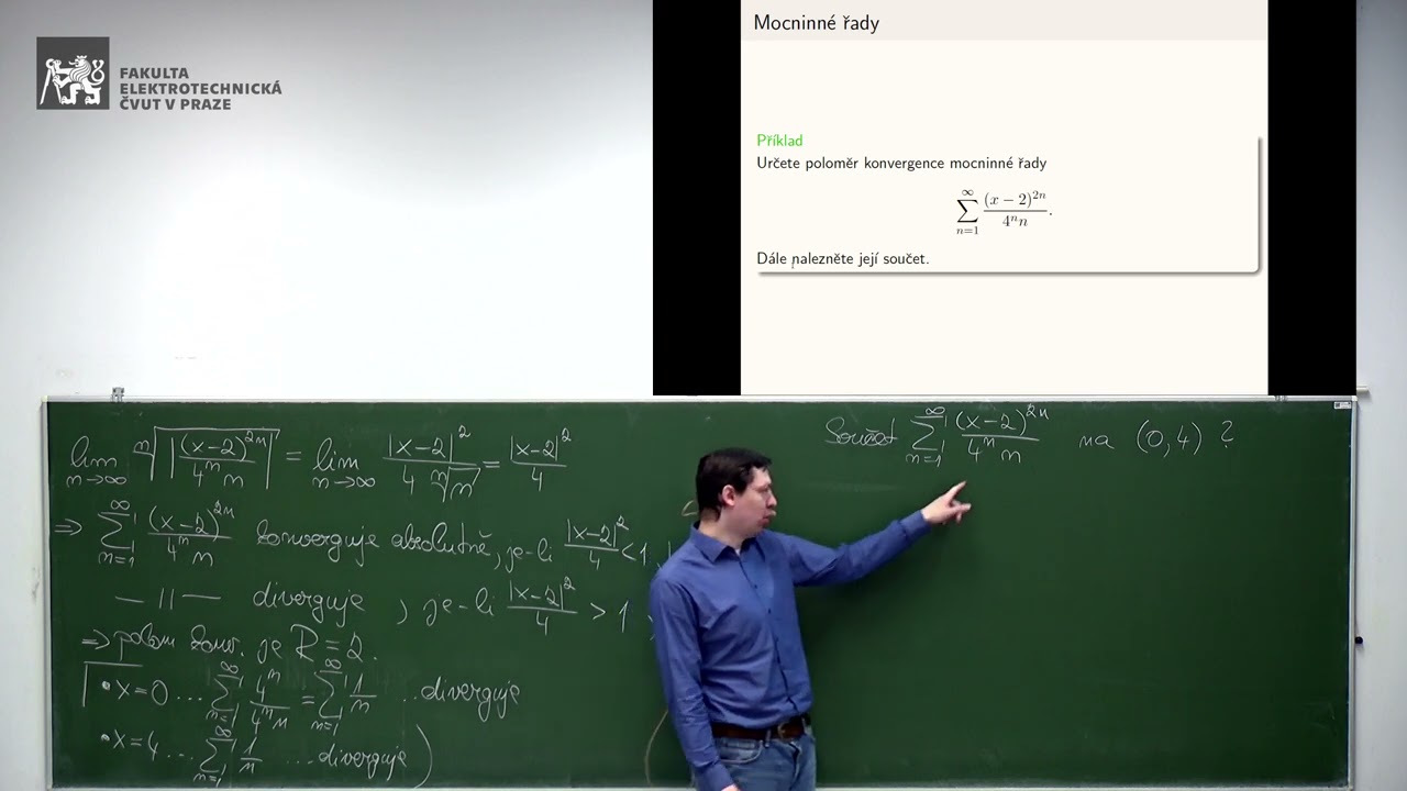 doc. M. Bohata: Matematická analýza 2 – cv. [20 – Mocninné řady, LS 20/21] 🦠