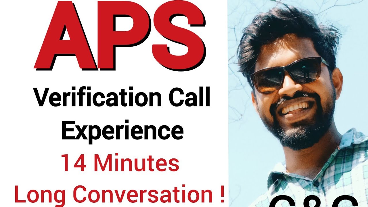 APS Verification Call || #germany #aps #msingermany #visa