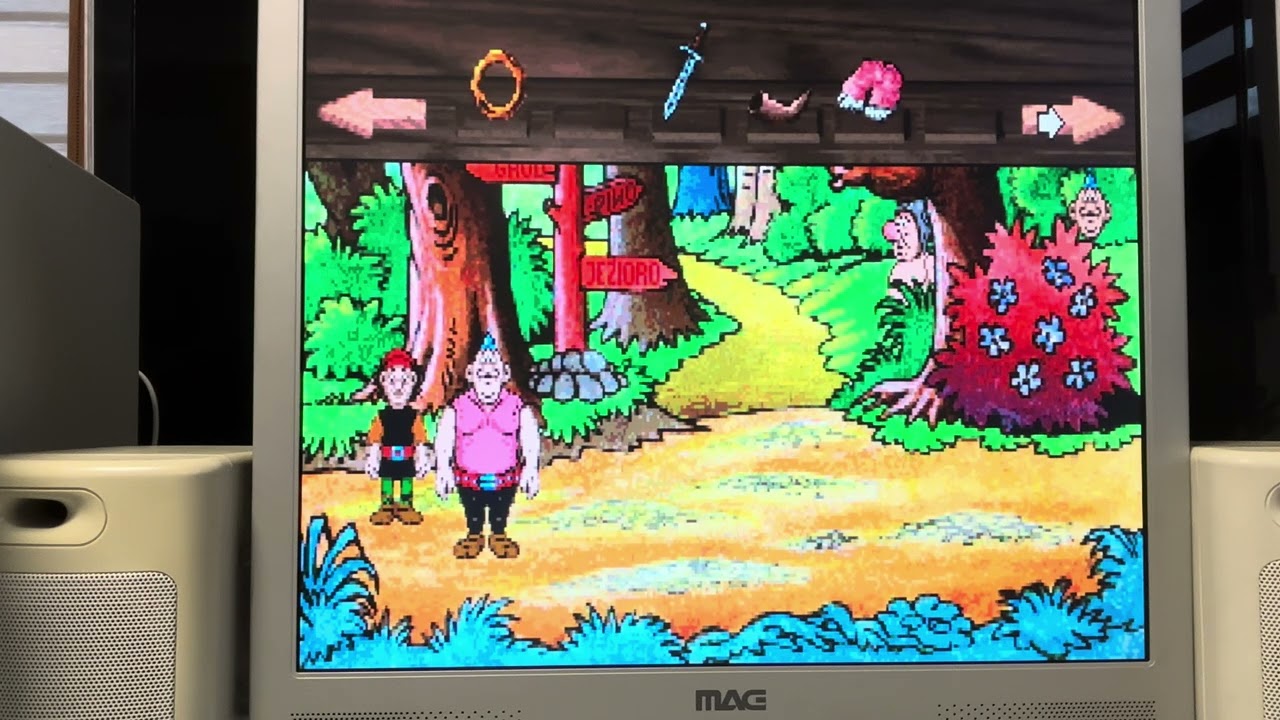 Kajko i Kokosz wersja CD na moim retro PC