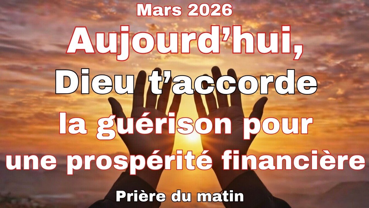 Psaume 23 : Prière du matin de guérison pour une prospérité financière | Le Seigneur est mon berger!