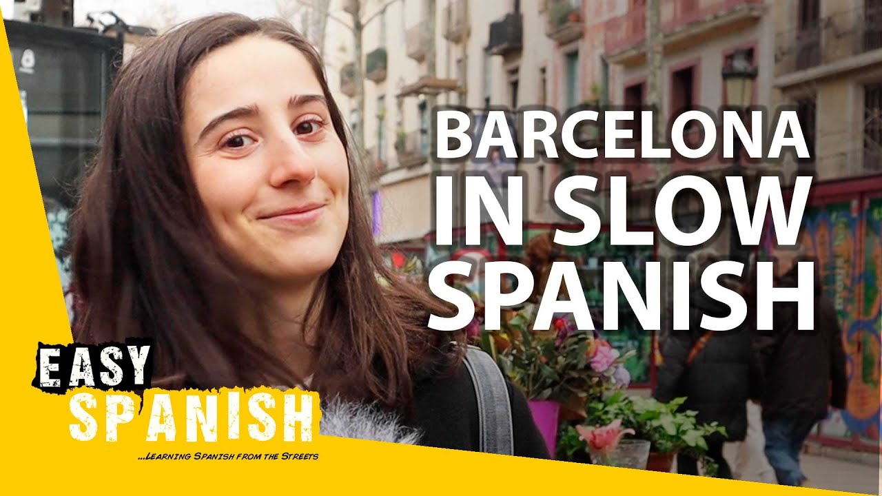 Tour of Barcelona Centre in Slow Spanish | Super Easy Spanish 43