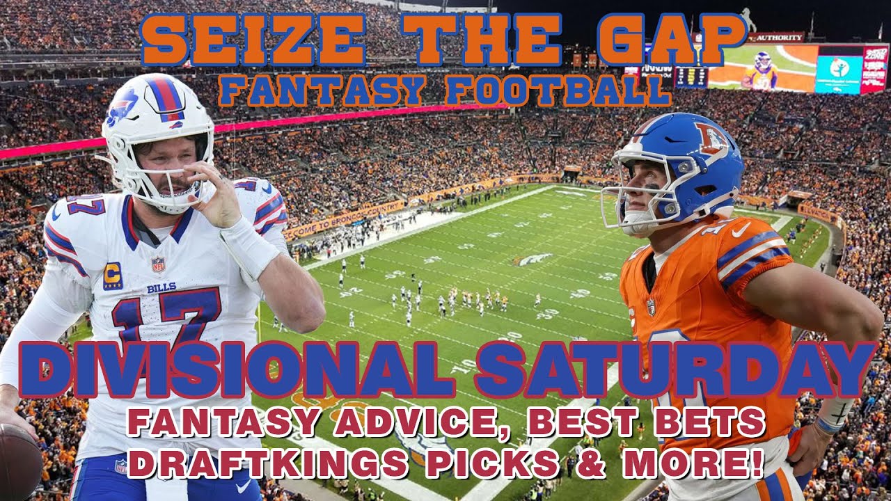 2025-26 NFL DIVISIONAL ROUND - Saturday NFL Playoffs - Previews, Picks and MORE from Seize the Gap