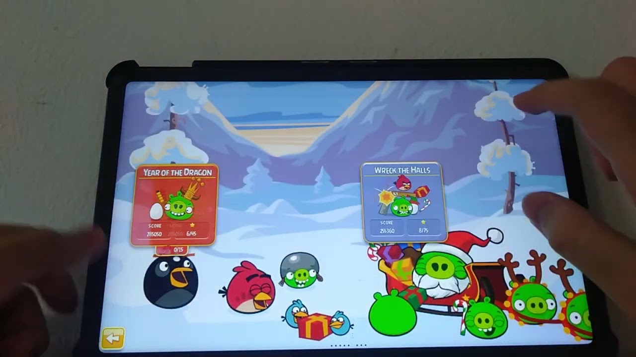 Angry Birds Seasons Version 3.1.1 (2012) Gameplay