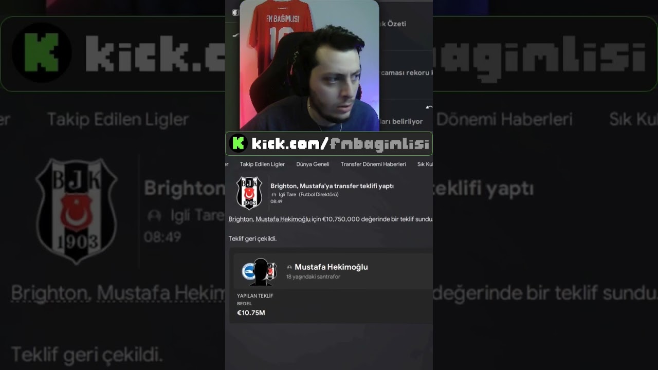 10 veriyorsun 8'i nasıl kabul etmiyorsun????#FM24 #FootballManager #futbol #transfer #FM23 #FM25