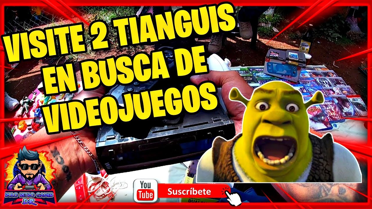 BUSCANDO VIDEOJUEGOS PARA SEGUIDOR EN 2 TIANGUIS, SE ESTAN ACABANDO? #retro #tianguis #ferias #plaza