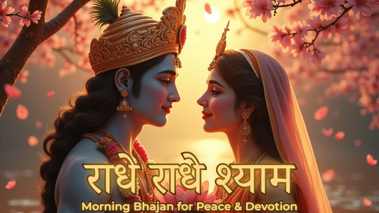 Vrindavan Ki Subah 🌸 Radha Krishna Morning Bhajan