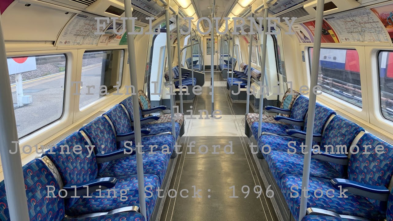 Full Journey on the 1996 Stock Jubilee line from Stratford to Stanmore