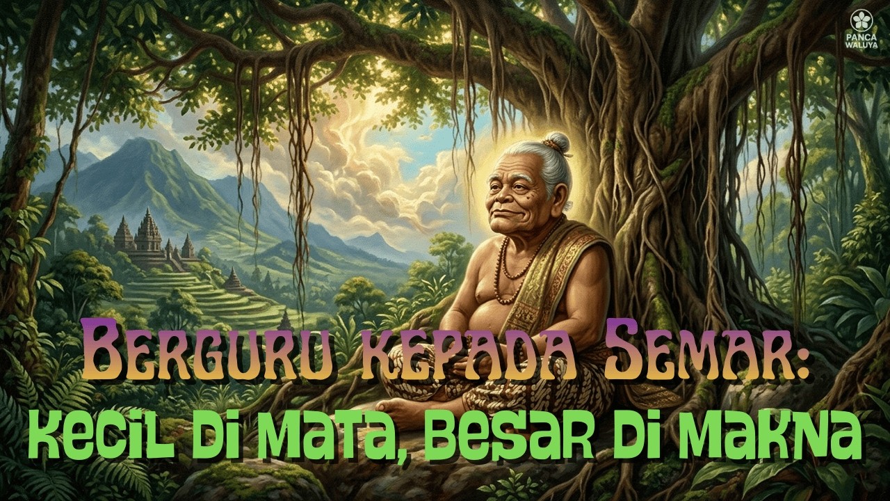 💢Berguru kepada Semar: Kecil di Mata, Besar di Makna