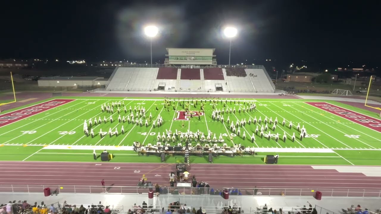 Tyler Junior College Apache Band 2025 - Sounds of Fall Marching Classic in Princeton
