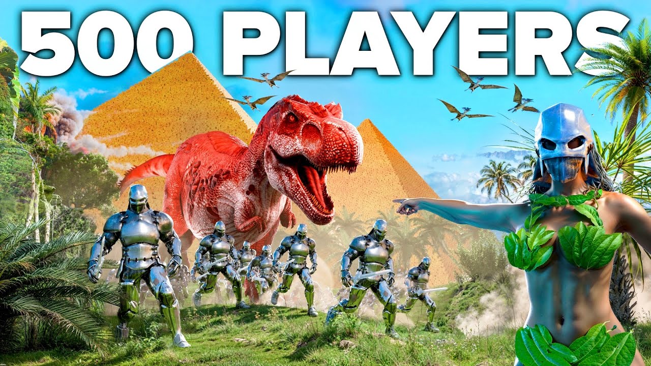 500 игроков симулируют земную цивилизацию в ARK