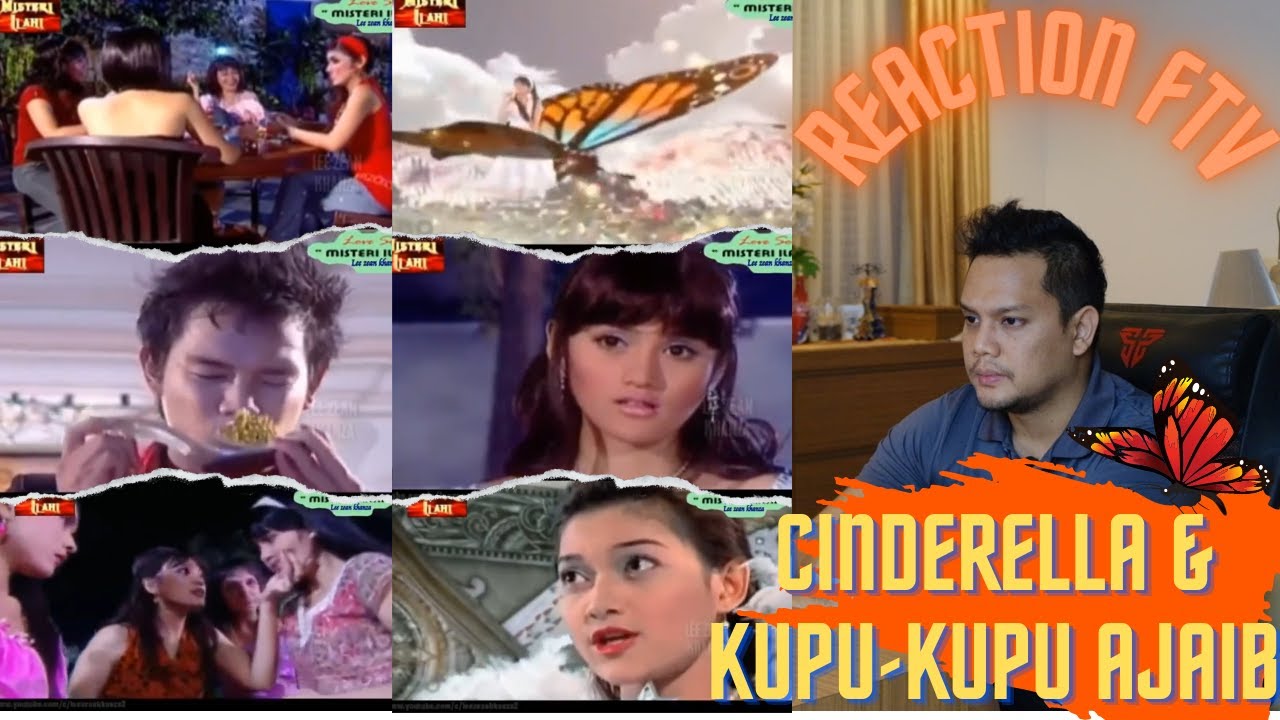 REACTION CINDERELLA & KUPU-KUPU AJAIB | CAST: ARIF RAHMAN ALENTA S HOMBING DENIA DENAYA SHELLA ZAHRA
