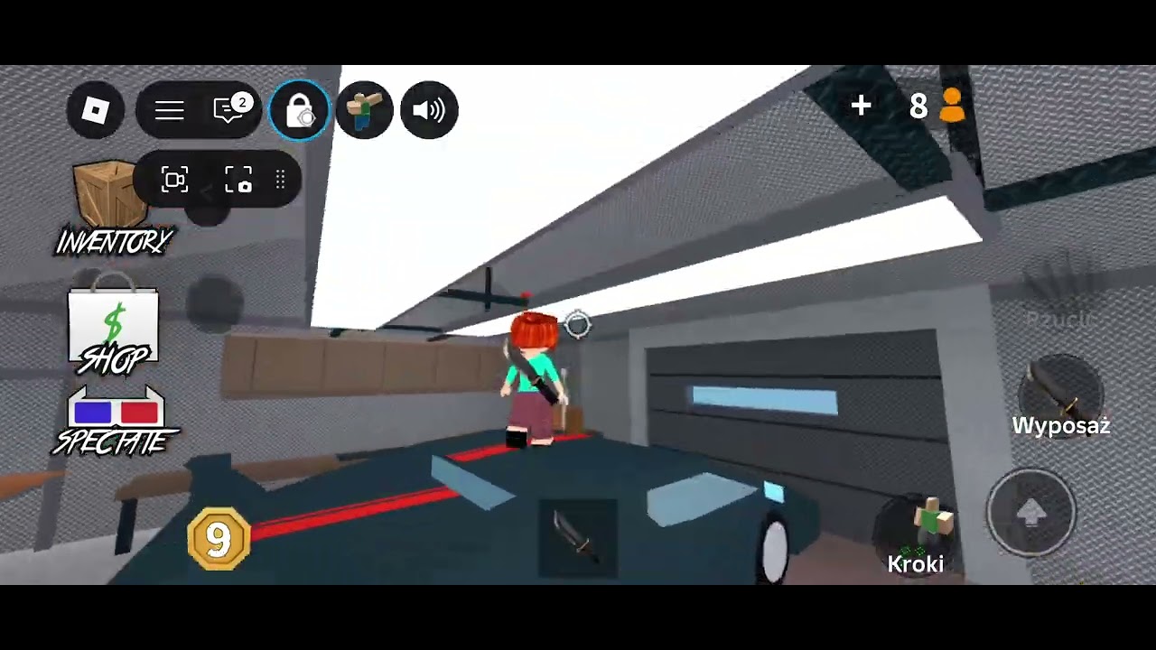Playing mini round mm2 murdere