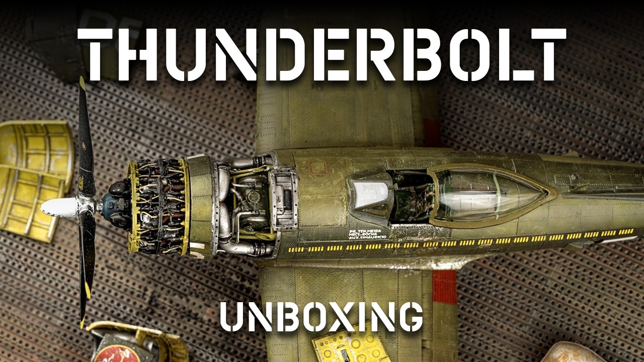 P-47D Thunderbolt 1/48 — Unboxing & Project Overview (MiniArt kit No. 48018)