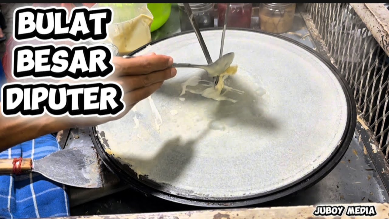 BULAT BESAR DI PUTER ITULAH CARA BUATNYA !!! The Crepes 