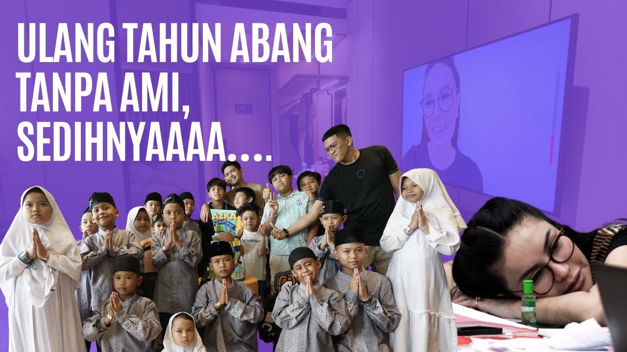 ULANG TAHUN ABANG AZKA YANG MENGAJARKAN ARTI SYUKUR, MERAYAKAN BERSAMA TEMAN SEKOLAH DAN ANAK PANTI😭