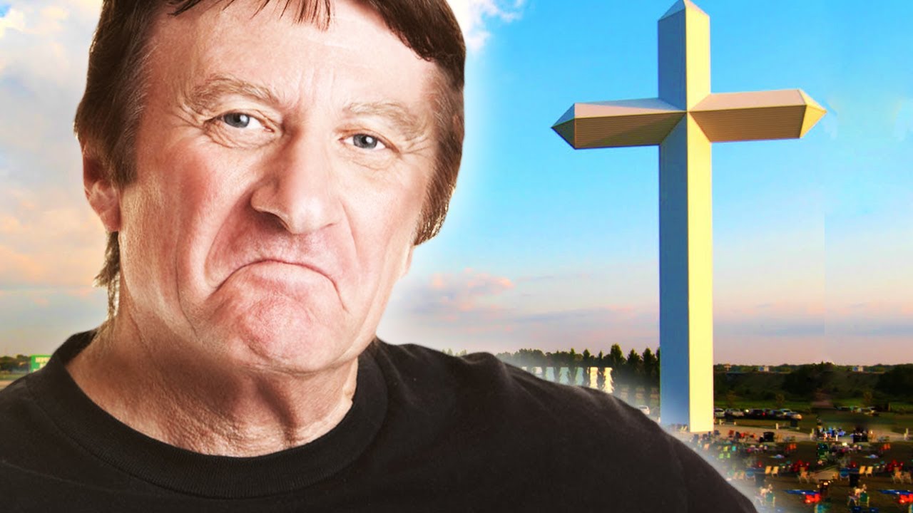 Jesus Statue Crushes Man