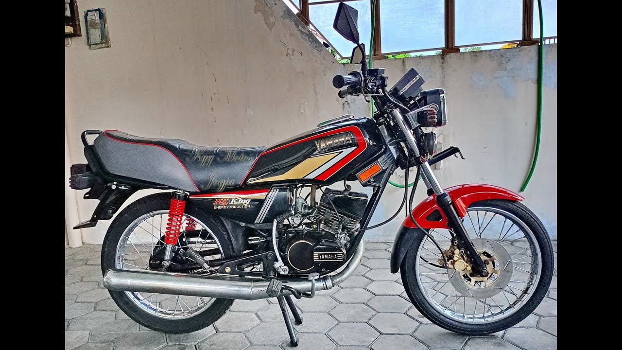 TERJUAL / SOLD OUT: Yamaha RX-King Kobra Hitam Tahun 1994 Plat B Jakarta Barat