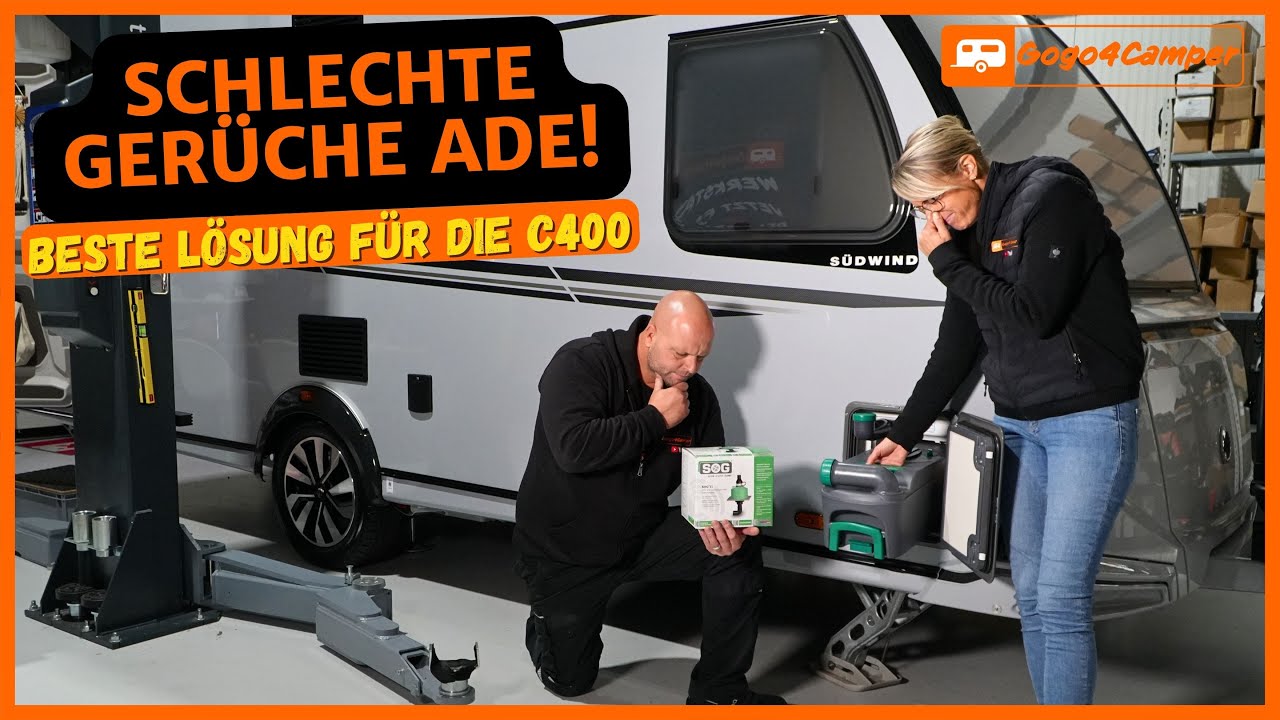 Die beste Einbauvariante der SOG-Toilettenentlüftung – Schlechte Gerüche ade! [Thetford C400]