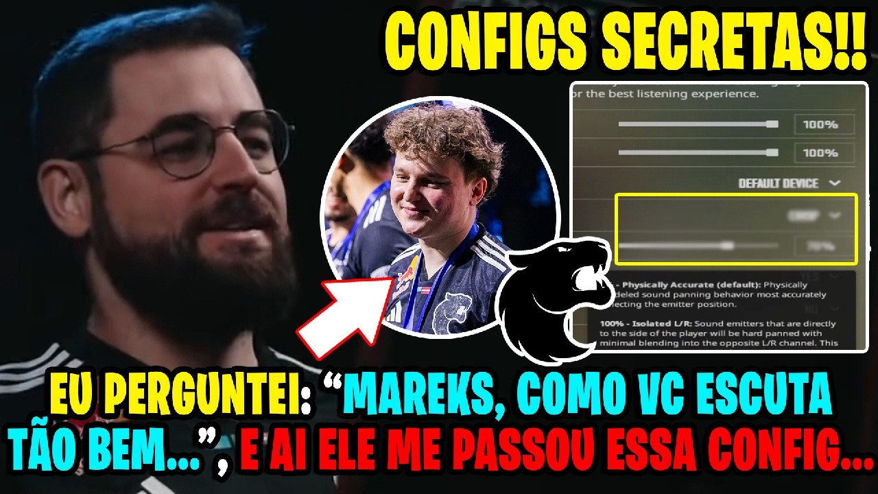 📢 FALLEN MOSTRANDO AS CONFIGS SECRETAS PRA DEIXAR O PC BALA PRA JOGAR CS!!
