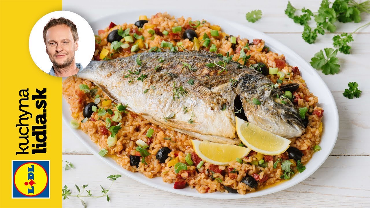 Paella s chorizom a pečenou pražmou | Marcel Ihnačák | Kuchyňa Lidla